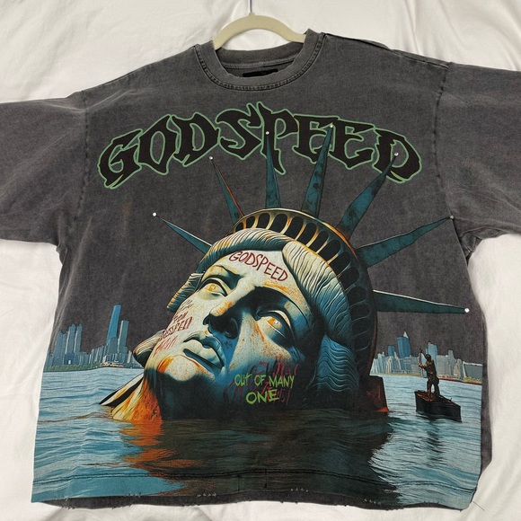 NWT Godspeed Sunken Liberty T-Shirt